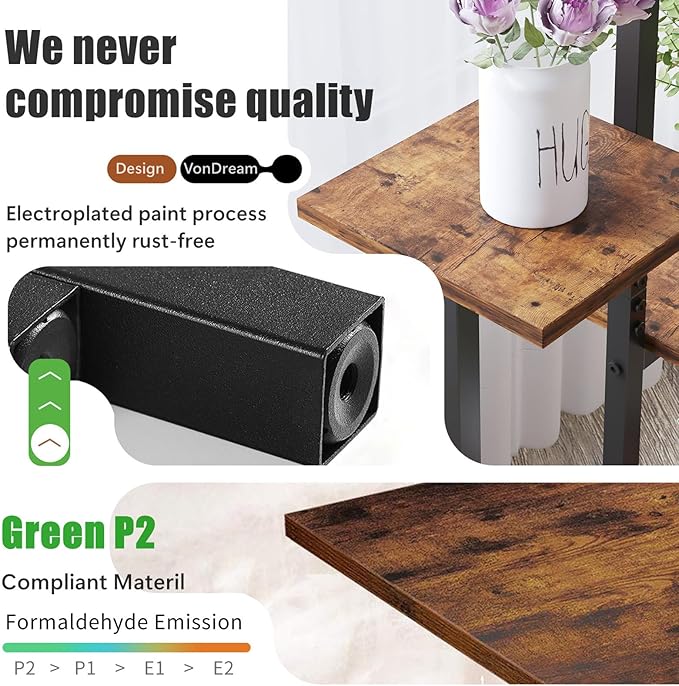 4 Tier Plant Stand Indoor, Tiered Plant Stands for Indoor Plants Multiple, Corner Flower Stand for Living Room, Multi-Layer Vintage Design Plant Shelf