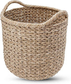 KOUBOO Large Decorative Seagrass Storage Basket, Handmade, Seagrass Basket, Living Room, Blankets, Toy Bin, Extra Storage, Decorative Storage, Laundry Basket, Linens