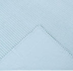 Better Trends Chenille Bedspreads Twin Size, Blue 100% Cotton Chenille Stripe Design Tufted Bedding Coverlet Soft Lightweight, 96"x110" with 1 PC Sham 2 Pieces Set Jullian Collection