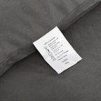 ROSGONIA Charcoal Grey Twin/Twin XL Comforter Set for Girls Boys, 1 Dark Gray Comforter & 1 Pillowcase, Lightweight Kids Comforter Soft Dorm Bedding