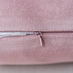 NiNi ALL Decorative Throw Pillow Covers Velvet 28x28 Inch Pack of 2 Dusty Pink Cushion Covers Soft for Couch Sofa Bedroom Living Room Outdoor