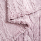YUSOKI Queen Size Blanket Single Layer,Weight(4.4lb),370GMS-3D Stylish Design for Gift Home Decor (Rose Pink,90"x90")