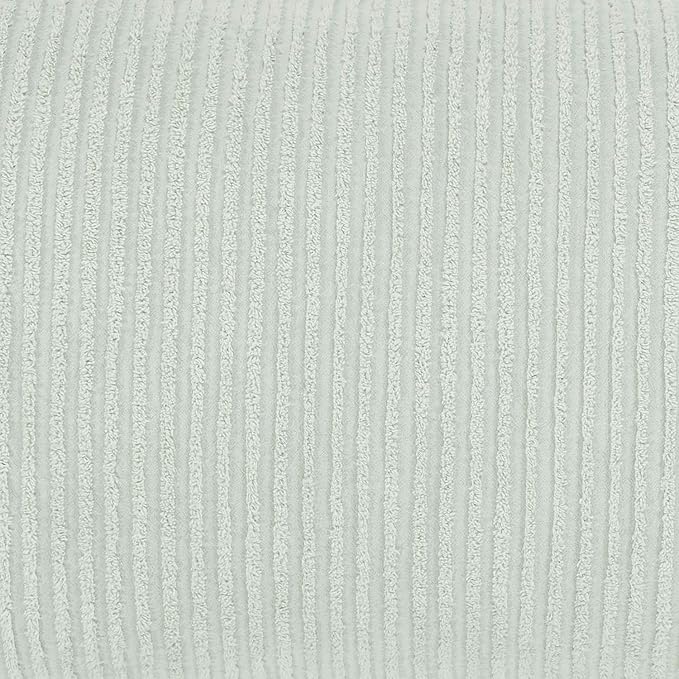 Better Trends Chenille Bedspreads Full/Double Size, Sage 100% Cotton Chenille Stripe Design Tufted Bedding Coverlet Soft Lightweight, 81"x110" 1 Pieces Jullian Collection