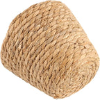 4 Pack 10 in 8.7 in 7 in Seagrass Planter Basket for Indoor Outdoor Plants, Decorative Woven Flower Pot Cover Fits Most Plant Containers