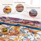 MSGKV Boho Throw Blanket 60"x80" Bed Floral 100% Cotton Blanket Spring Breathable Lightweight Twin Couch Blankets All Seasons Home Decor Muslin