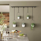 Umbra Triflora Hanging Planter, Set of 5, White (Pack of 3)
