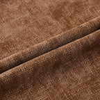 Set of 4 Soft Textured Decorative Throw Pillow Covers 20x20 Inch Cozy Farmhouse Cushion Cover Square Accent Pillow Cases for Bed Couch Sofa Living Room, Brown