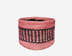 Sturdy Jute Planter Basket Modern Woven Basket Flower Pot Floor Indoor Planters, 4” x 4” Storage Organizer Basket Home Decor, Boho Storage Earth-Friendly Planter (MIpot_08, 4x4 Inches)