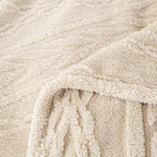 YUSOKI Twin XL Blanket Single Layer,Weight(3.1lb),370GMS-3D Stylish Design for Gift Home Decor (Linen,65"x90")