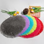 12 Pcs Kids Carpet Circle Seats 16" Kids Classroom Rug Floor Cushions Round Soft Warm Floor Rug Mat for Classroom, Home School Story Time, Group Activity Educational Learning Playing Areas (12)