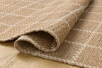 Loloi Chris Loves Julia Fletcher Collection FLE-01 Natural/Ivory 8'-6" x 11'-6", .37" Pile Height, Area Rug