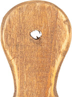 Creative Co-Op Small Wood Pedestal with Handle