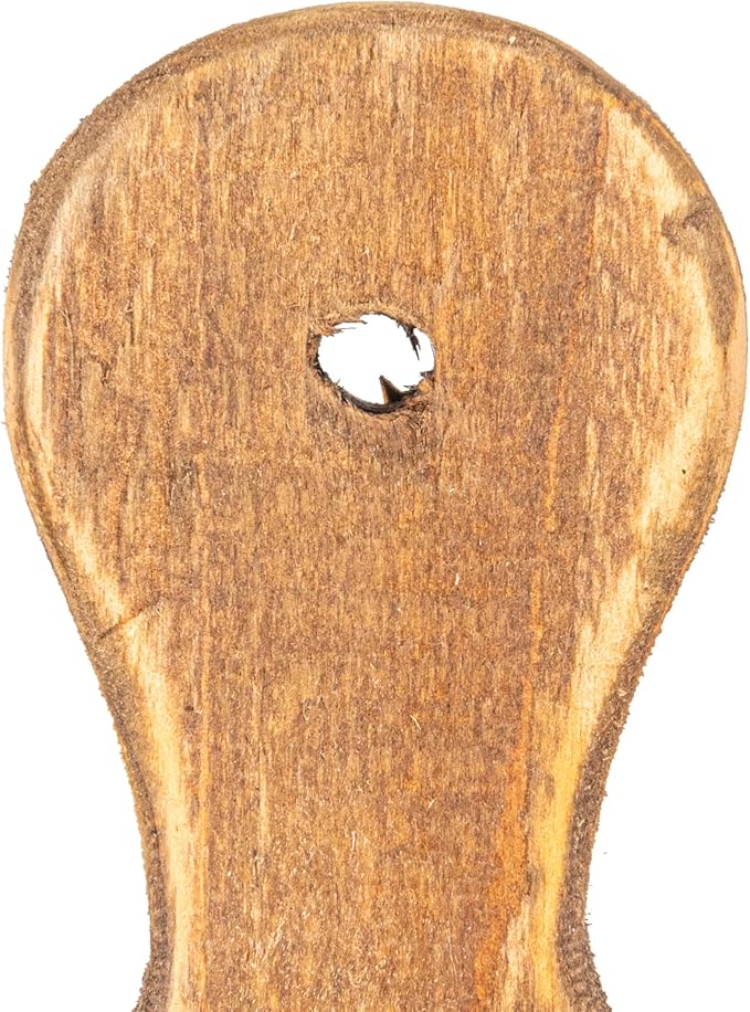 Creative Co-Op Small Wood Pedestal with Handle