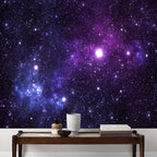TUGCAY Galaxy Tapestry Space Night Starry Sky Stars Tapestry Universe Mysterious Nebula Ceiling Wall Hanging Decor for Bedroom Living Room (59'' x 79'')
