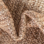 Unique Loom Braided Jute Collection Area Rug - Dhaka (10' x 13' 1" Rectangle, Natural)