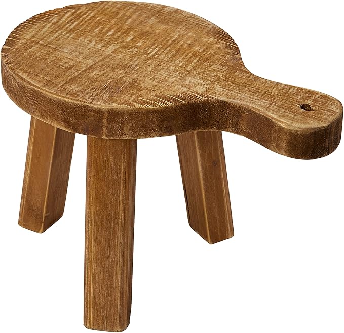 Creative Co-Op Fir Wood Pedestal