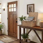 StorageWorks Extra Large Wicker Baskets, Seagrass Storage Baskets for Shelves, Decorative Box with Built-in Handles,Brown