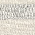 DII Rustic Farmhouse Cotton Cabana Striped Blanket Throw with Fringe, 50 x 60 - Cabana Striped Gray & Off-White