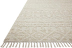Loloi Angela Rose Rivers Collection RIV-03 Sand/Ivory 3'-6" x 5'-6" Reversible Accent Rug