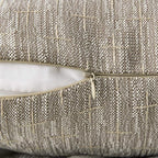 MIULEE Pack of 2 Decorative Burlap Linen Throw Pillow Covers Modern Farmhouse Pillowcase Rustic Woven Textured Cushion Cover for Sofa Couch Bed 18x18 Inch Light Brown