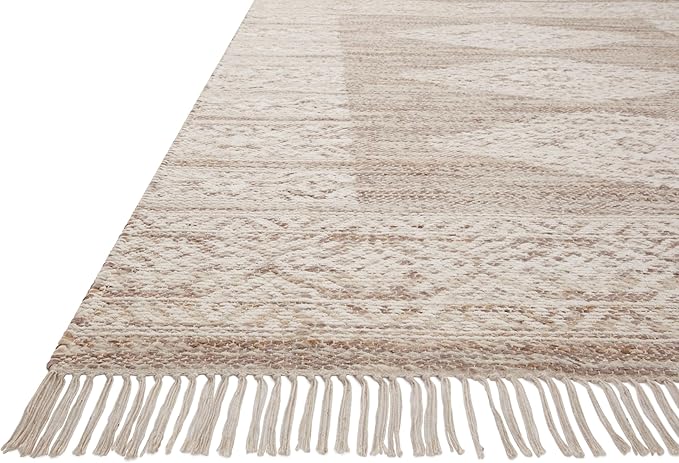 Loloi Angela Rose Rivers Collection RIV-05 Lilac/Ivory 3'-6" x 5'-6" Reversible Accent Rug