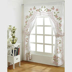 Better Trends Bloomfield Collection is Super Soft and Light Weight in Floral Design 100% Cotton Tufted Unique Luxurious Machine Washable Tumble Dry, Valance, Rose