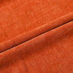 Set of 4 Soft Textured Decorative Throw Pillow Covers 18x18 Inch Cozy Farmhouse Cushion Cover Square Accent Pillow Cases for Bed Couch Sofa Living Room, Burnt Orange