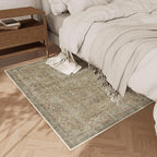 Machine Washable Small Rugs for Kitchen: Door Mat Indoor Entrance 2x3 Entryway Rug Stain Resistant Non-Slip Low Pile Soft Throw Carpet for Front Door Indoor Entrance Entry Bedroom Nursey