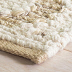 Dash & Albert Capri Soumak Handwoven Jute Rug, 9.5 X 13.5 Feet, Tan Geometric Pattern