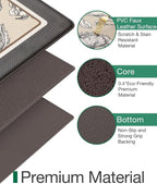 LUMI Anti Fatigue Kitchen Cushioned Mat for Floor, Padded Waterproof Runner for Standing, Stain Resistant Comfort Rugs for Home, Sink, Laundry, 24x59
