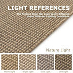 KOZYFLY Extra Long Runners for Hallways 3x20 ft Washable Kitchen Runner Non Slip Rubber Backed Hallway Rug Cotton Entryway Runner Rug Floor Carpet for Indoor Hall, Kitchen, Stair, Tan/Orange/Brown