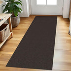 EARTHALL Washable Runner Rug 2x5 Ft Non Slip Runners for Hallways Cotton Rubber Backed Kitchen Runner Braided Indoor Floor Carpet Runners for Entryway, Hallway, Kitchen, Bedroom, Taupe/Coffee