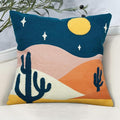 JASEN Abstract Boho Pillow Covers 20x20 inch, Soft Mid Century Mountain Decorative Throw Pillows for Couch Bed Sofa Bedroom（Only 1 Pillow Cover）