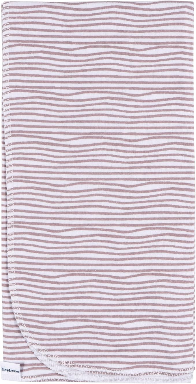 Gerber Unisex Baby 100% Cotton Flannel Receiving Blankets 30x30 Inches (Pack of 16), Animals + Geos Neutral, One Size