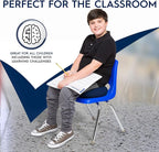 Bouncyband – Wiggle Seat – Blue, 13” D – Large Sensory Cushion for Kids Ages 6-18+ – Promotes Active Learning, Improves Student Productivity, Includes Easy-Inflation Pump