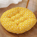 Large Round Floor Cushion, Comfortable Cotton and Linen Boho Meditation Pillow Tatami Seating Cushion for Room Reading Book Nursery Room Balcony,H,60 * 60cm