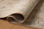 Loloi Magnolia Home by Joanna Gaines Pace Collection PAC-07 Sunset/Stone 9'-6" x 9'-6" Round Area Rug