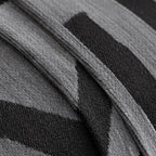VClife Bohemian Sofa Cover Washable, Non Slip Chenille Couch Cover for 3 Cushion Couch Sofa Pet Furniture Protector Modern Tribal Black Gray Sofa Slipcover for Loveseat and Sectional Couch 71''x134''