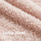Foindtower 2 Pieces 20x20 Inch Light Pink, Faux Fur Throw Pillow Cover Accent Sherpa Furry Pillow Covers Fuzzy Soft Pillowcases Cozy Sheepskin Decorative Fleece Cushion Case for Bed Couch Living Room