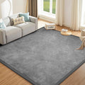 Baby Play Mat for Floor Nursery Rug Muscle Mat Area Rug Playroom Rug 79"x110" Playpen Mat Memory Foam 1.3" Thick Crawling Mat For Babies,Toddlers, Infants, Kids,Grey