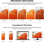 NEWCOSPLAY Super Soft Fall King Blanket Orange Premium Silky Flannel Fleece 3D Clouds Stylish Jacquard Lightweight Bed Blanket All Season Use 350GSM (Orange, King(90"x110"))