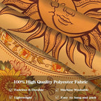 Spenlife Boho Sun and Sunflower Tapestry Bohemian Tapestry for Bedroom Vibrant Tapestries Wall Hanging Bedroom Living Room Wall Art and Home Decor 60x80