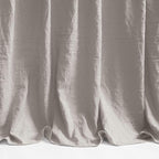 Lush Decor Ruffle Skirt Bedspread Set - 3-Piece Luxurious Farmhouse Bedding - Elegant Ruffle Detail - Timeless Style - Soft Lightweight Sheets - California King, Grey