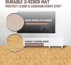 Yes4All EVA Interlocking Mats, Puzzle Floor Tiles, Foam Floor Padding with Border for Furniture, Home Space, Living Room, Garage 11,22,32 SQFT