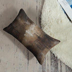 Britimes Throw Pillow Covers Modern Home Art Decor, 12 x 20 Inches Set of 2 Abstract Oil Painting Pillowcases for Bedroom, Living Room, Cushion Couch Sofa, Brown Grey Beige