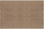 Beverly Rug Easy Jute Natural Entry Rug 2x3 Solid Washable Durable Outdoor Indoor Area Rugs for Living Dining Room Patio Office Stain Resistant Non Shedding Casual Indoor Outside Carpet 2 x 3 Natural
