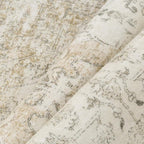 5x8 Washable Area Rug Beige Vintage Distressed Living Room Carpet for Office Oriental Soft Thin Indoor Retro Non Slip Low Pile Floor Cover for Ding Room Bedroom Laundry Dorm