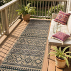 Lahome Easy Jute Boho Hallways Rug, 2x8 Runner Rug for Kitchen, Nature Non Slip Washable Indoor Outdoor Carpet, Low Pile Front Door Carpet for Entry Laundry Room Foyer Decor