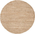 SAFAVIEH Natural Fiber Collection Area Rug - 4' Round, Natural, Handmade Jute, Braided Woven Design, Ideal for Living Room, Bedroom (NF212A)