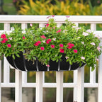 12x80 Inch Planter Liner Roll Fabric Planter Basket Liner Non Woven Black Felt Window Box Liners Coconut Fiber Liner Roll Replacement Hanging Basket Reusable for Plants Flower Outdoor Indoor Garden
